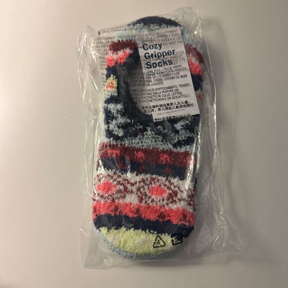 Fair Isle Cozy Slipper Socks - Picture 4 of 4
